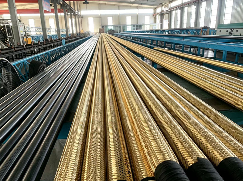 Hengshui Zhehan Rubber & Plastic Products Co., Ltd.: Uppgradering av tillverkningskapacitet för anpassad högtrycksflätad hydraulslang